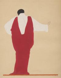 Georges Lepape (French, 1887–1971) — Le Manteau de Pourpre (Paul Poiret), for Gazette du Bon Ton, 1913