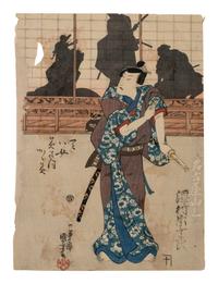 Two Japanese Woodblock Prints