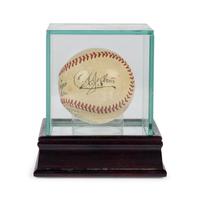 An Uncommon Hall of Fame Umpire Bill Klem Signed Autograph Baseball (PSA Letter)