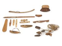 Assorted Inupiat Walrus Ivory Tools