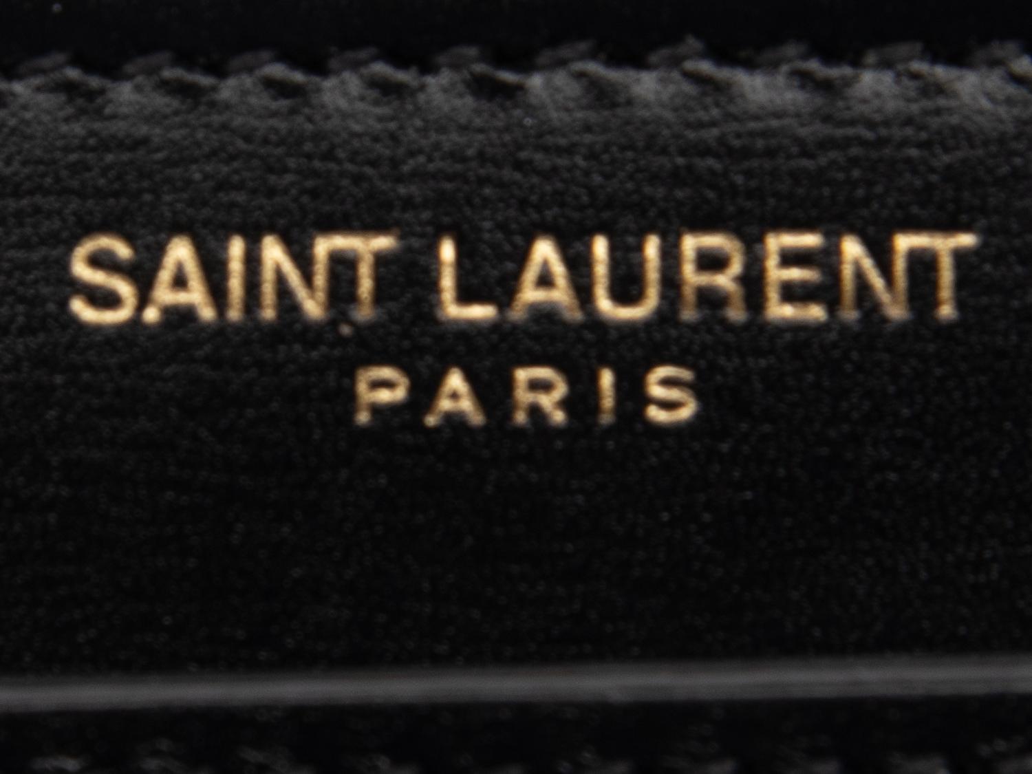 SAINT LAURENT, TWEED SOLFERINO BAG