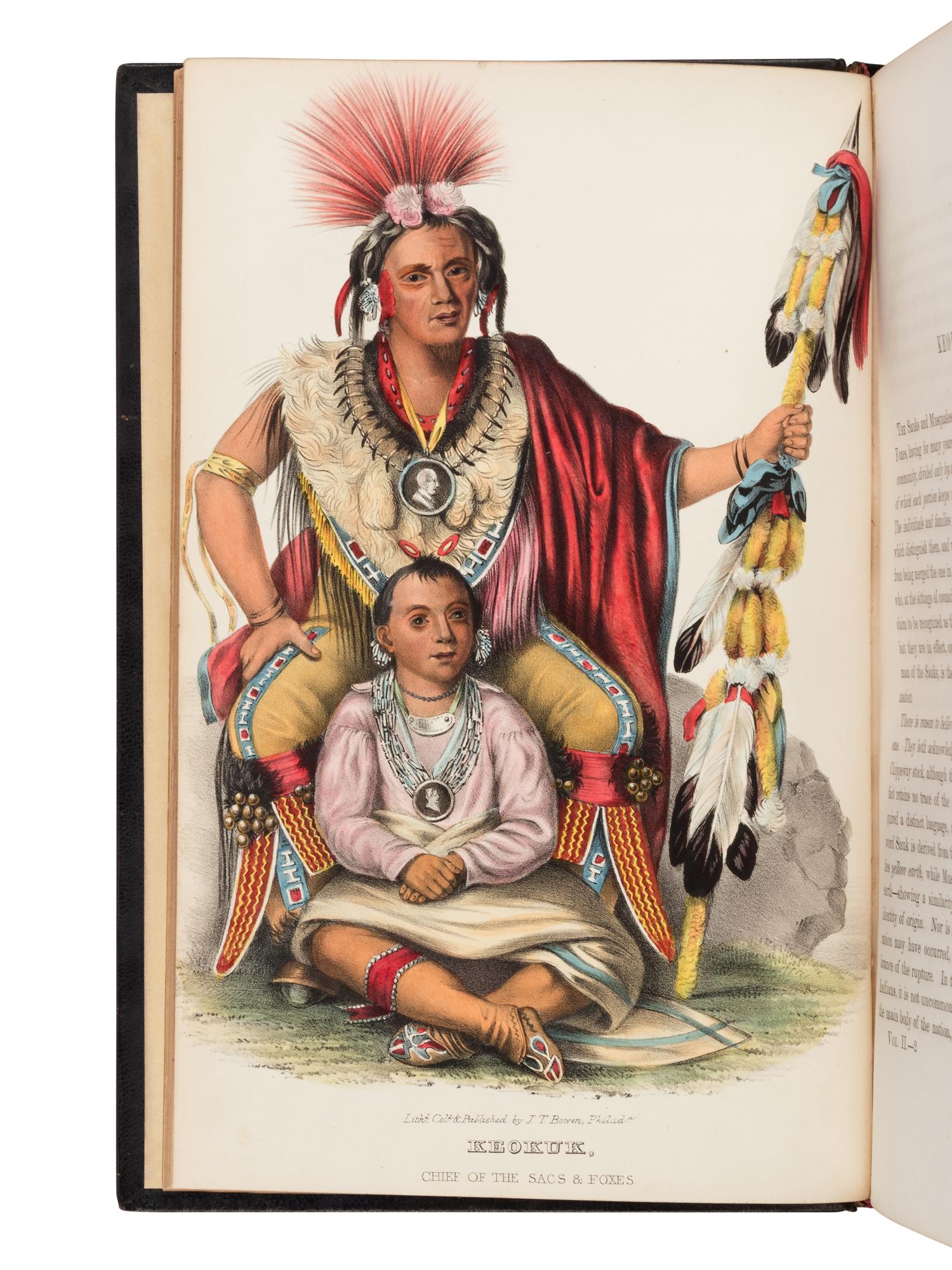 [Native Americana] McKenney, Thomas Loraine, and James Hall. History of the Indian Tribes of North America