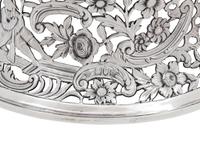 A Victorian Silver Dish Ring