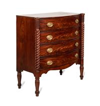 A Federal Mahogany Chest of Drawers