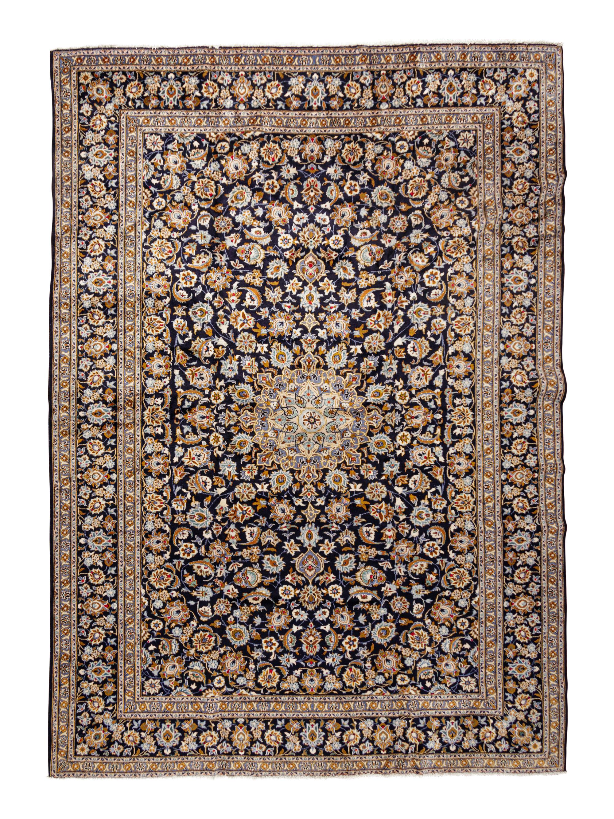 A Kashan Wool Rug