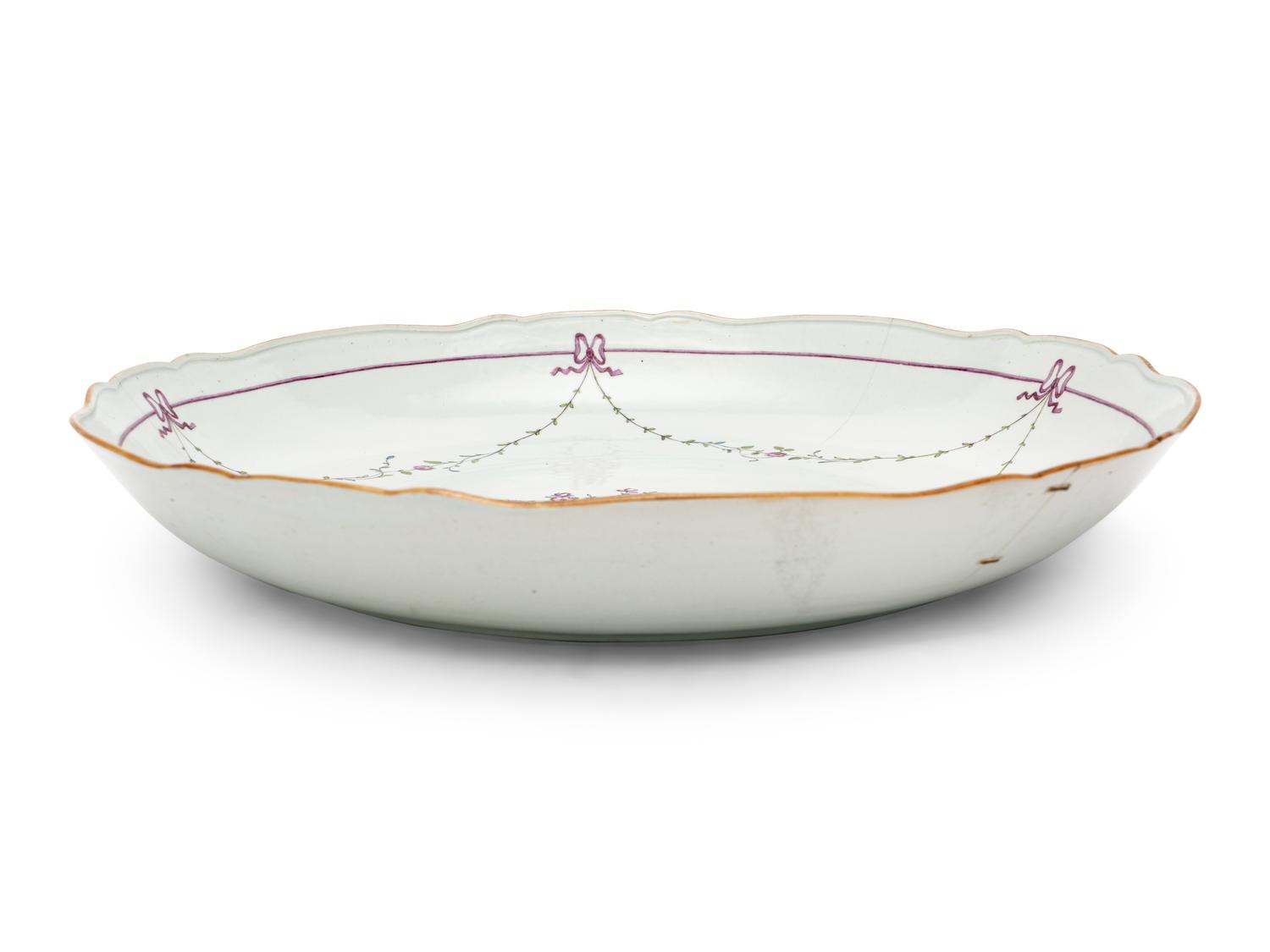 A Large Chinese Export Porcelain Platter