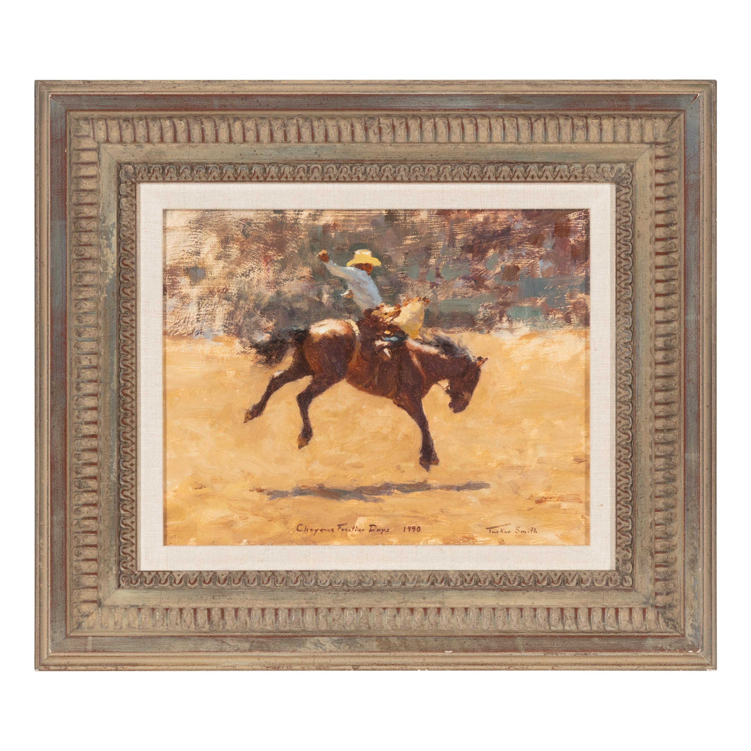 Tucker Smith (American, b. 1940) — Cheyenne Frontier Days , 1990