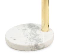 A Modernist Brass Five-Light Floor Lamp