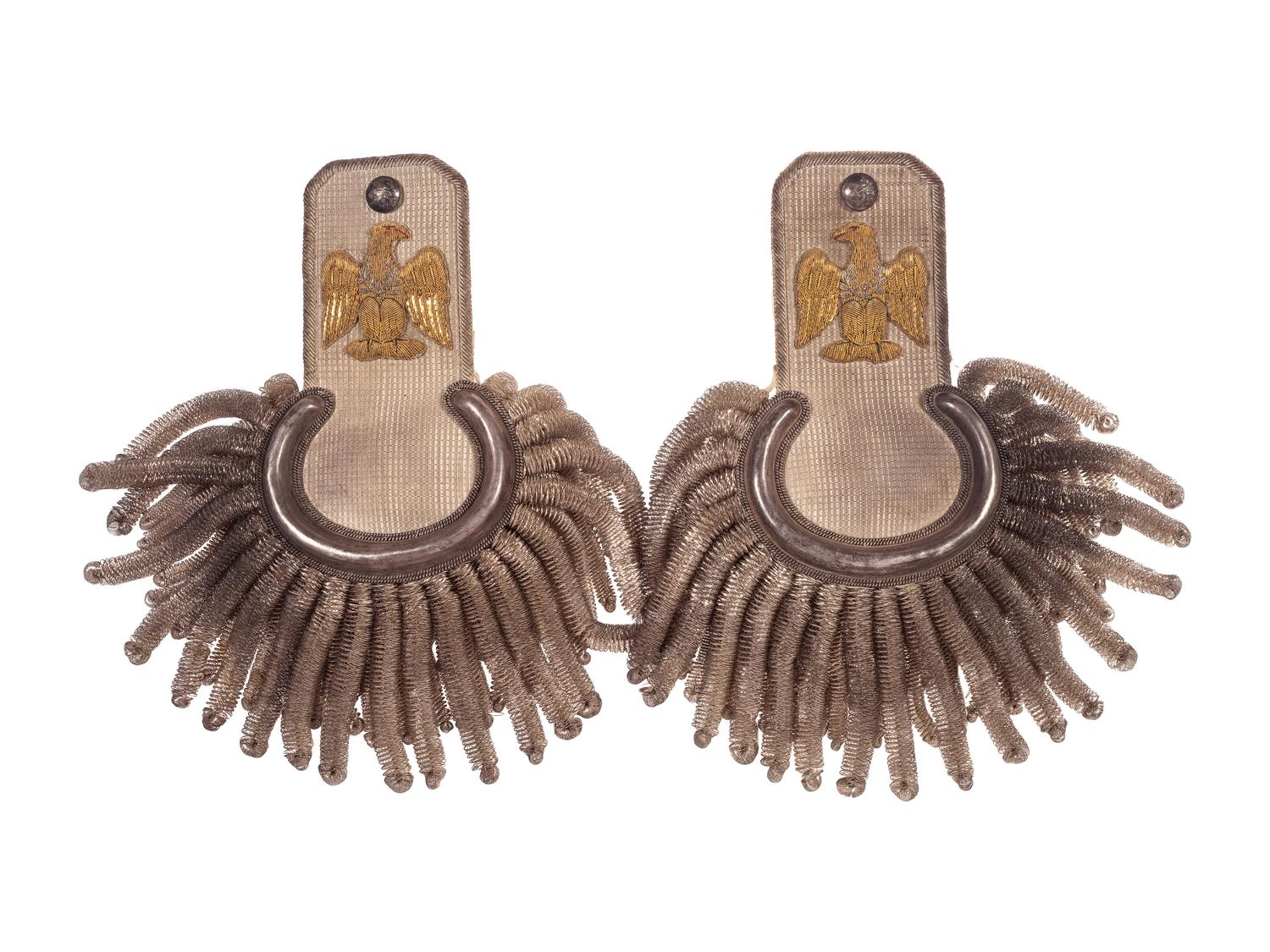 [MEXICAN WAR]. A pair of US infantry colonel's dress epaulettes.