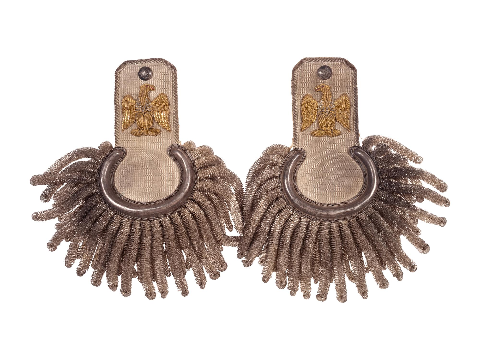 [MEXICAN WAR]. A pair of US infantry colonel's dress epaulettes.