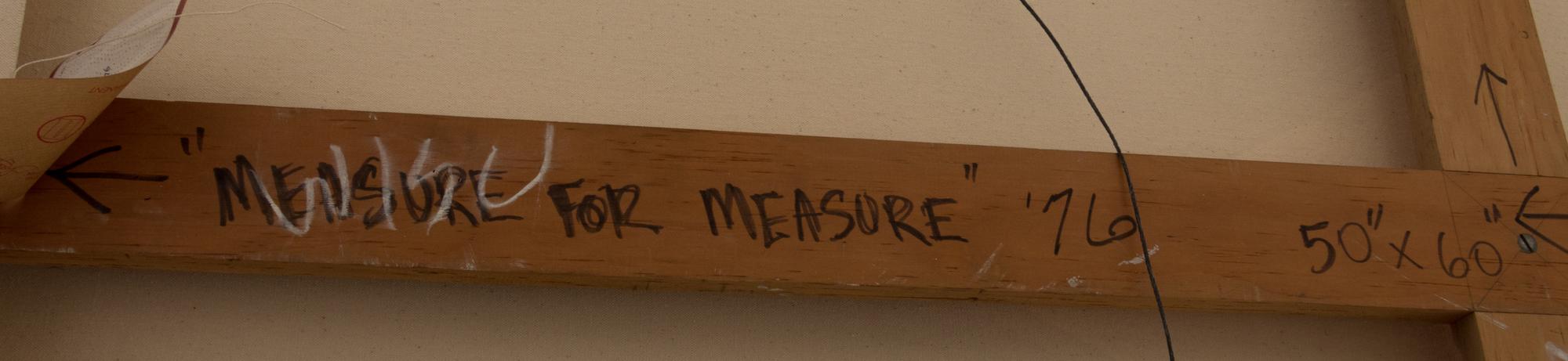 Measure for Measure