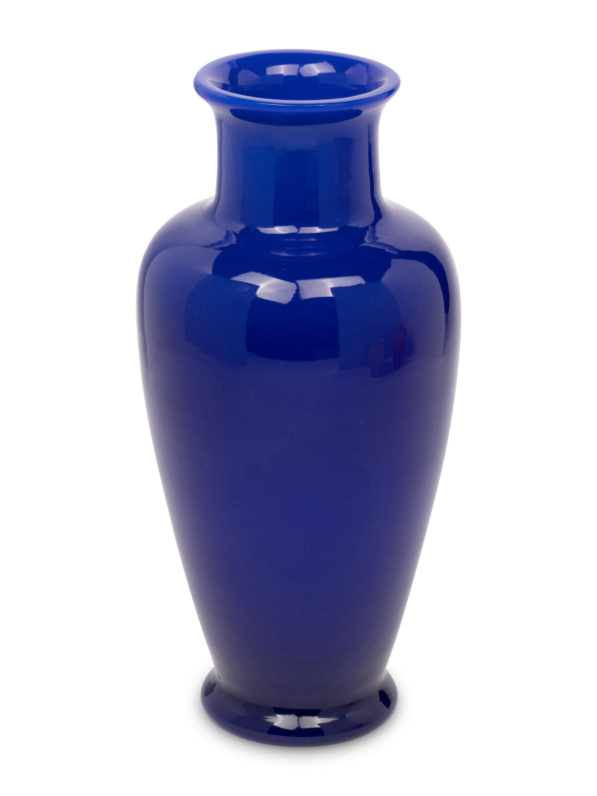 Three Contemporary Glass Vases