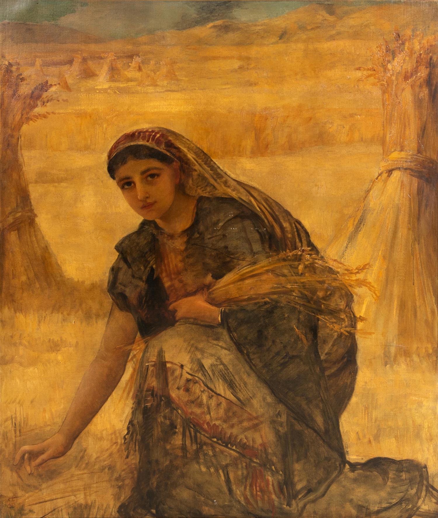 Study for Ruth Gathering Wheat