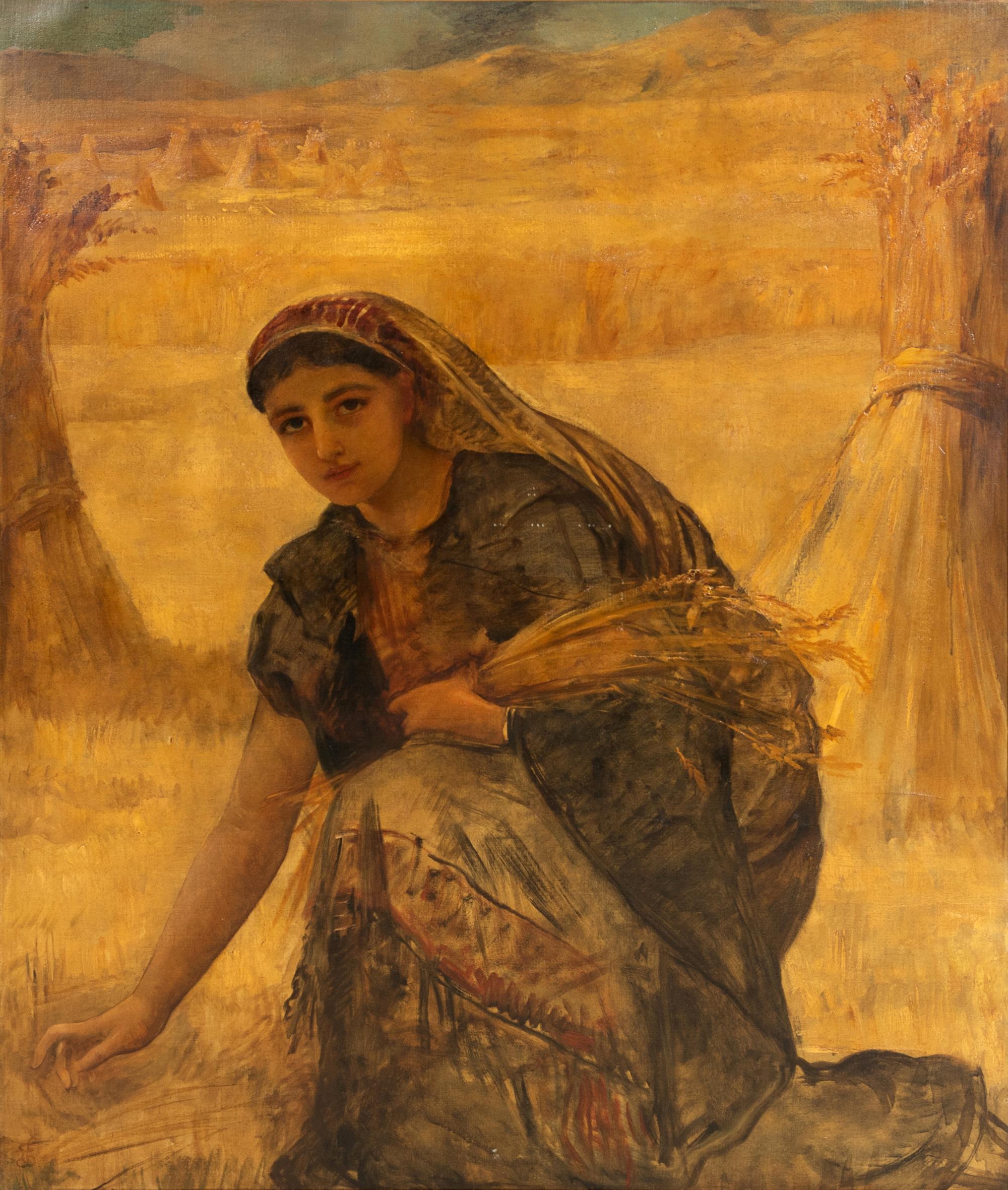 Study for Ruth Gathering Wheat