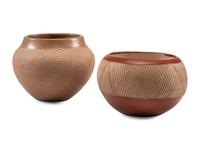 Ohkay Owingeh Incised Pottery Jars