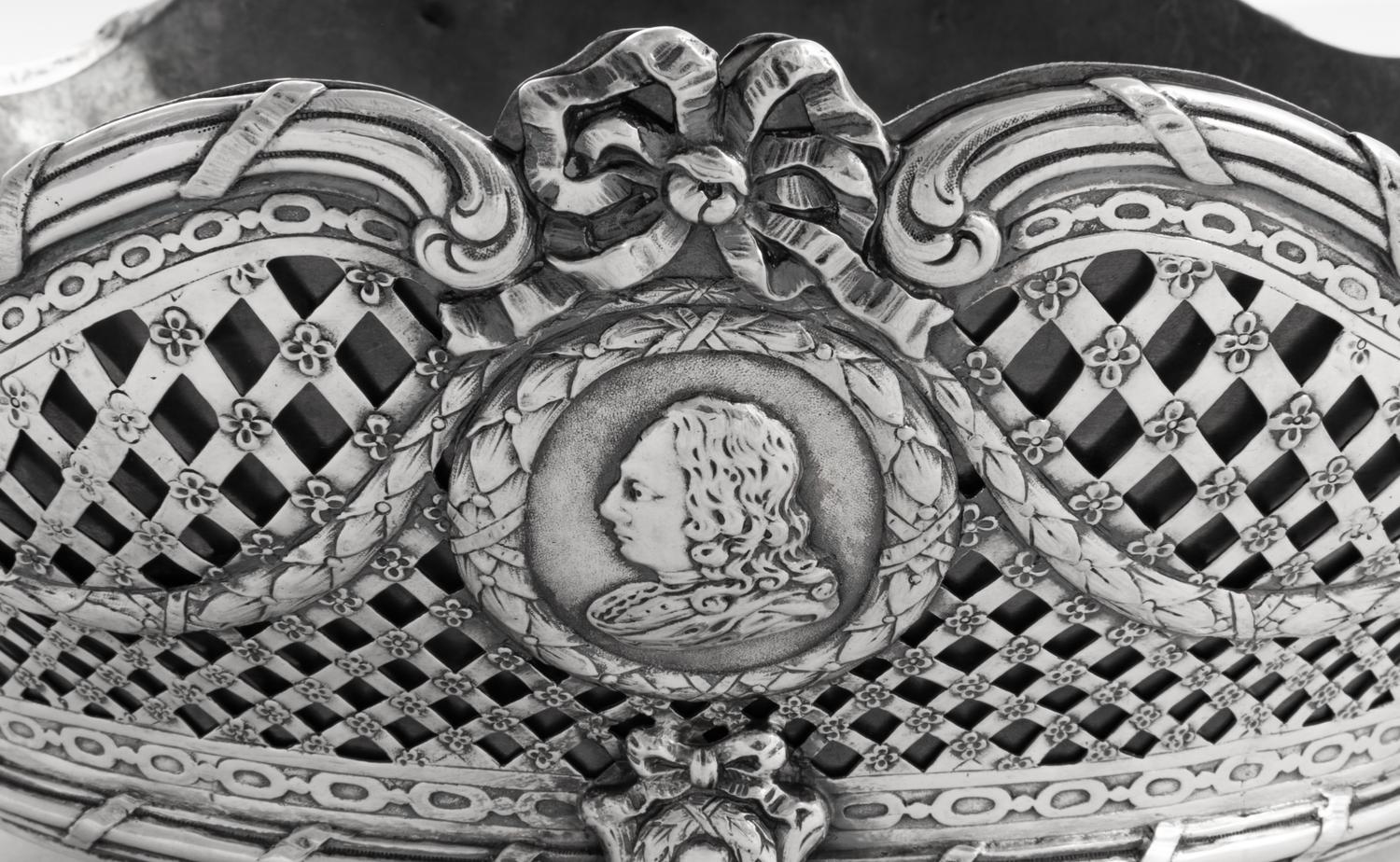 A German Silver Centerpiece Bowl