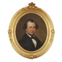 American School 19th century Portrait of a gentleman