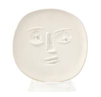 Pablo Picasso, (Spanish, 1881-1973), Visage aux grands yeux, 1960