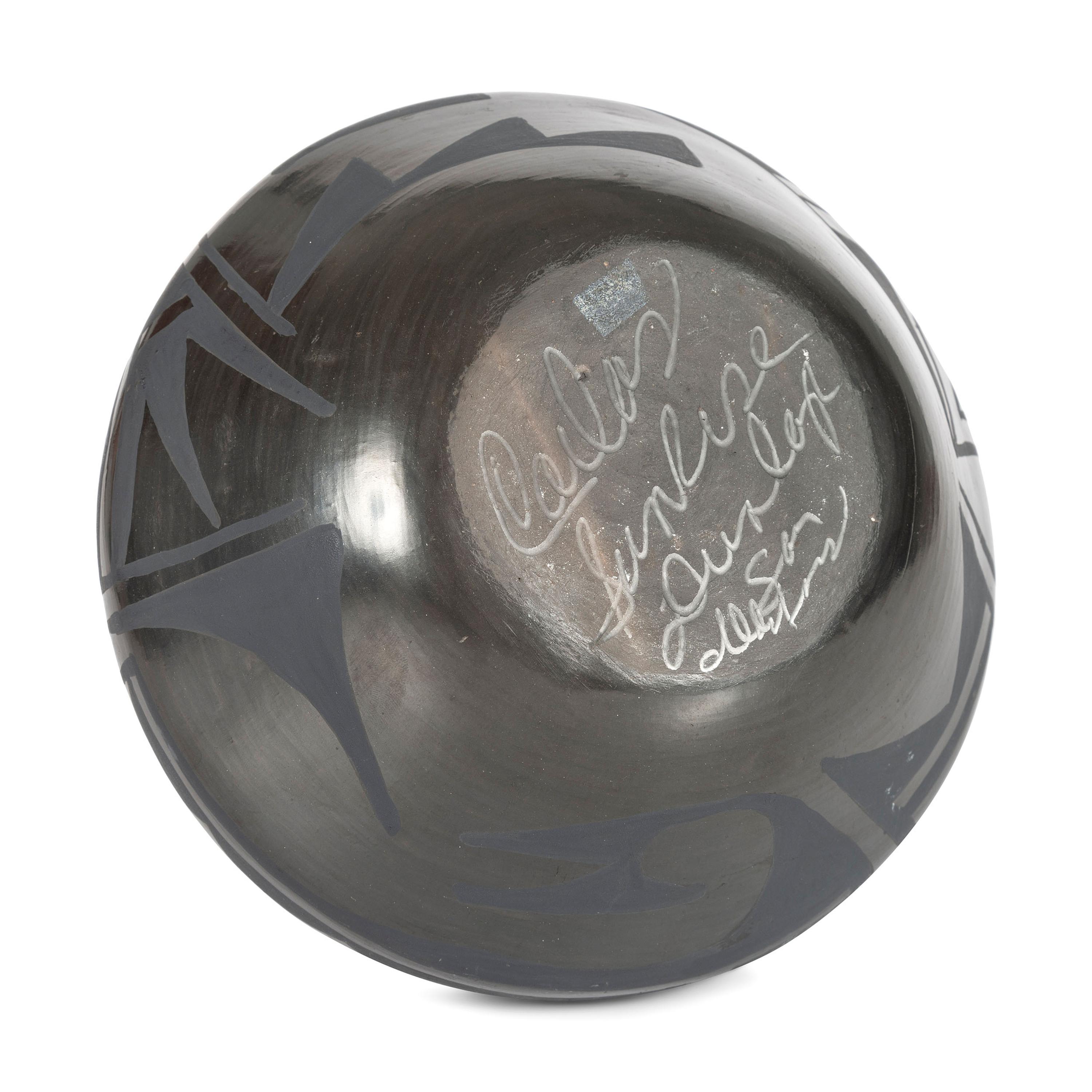 Blackware Pottery Vase