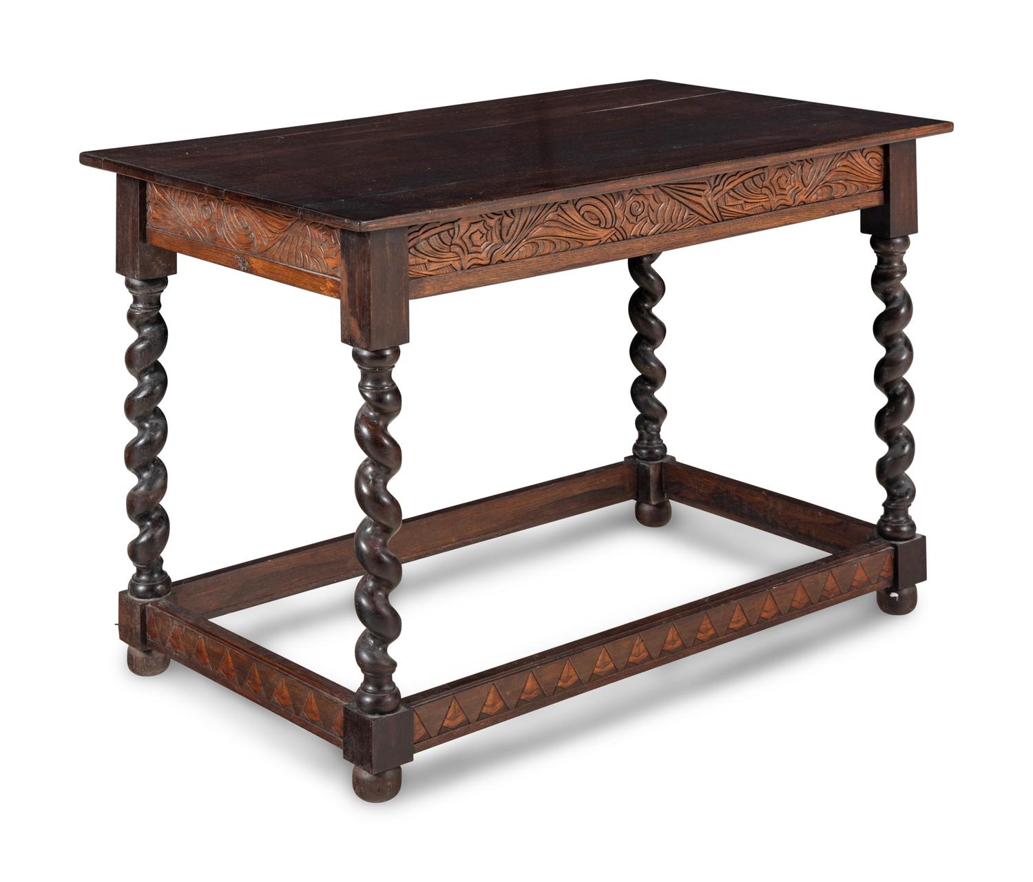 A Jacobean Style Oak Tavern Table