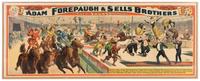 An Adam Forepaugh & Sells Brothers Circus Poster