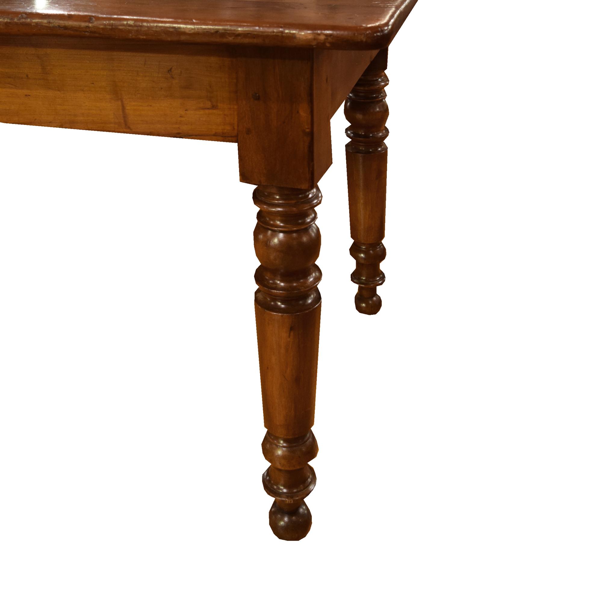 A Harvest Table 101.5" W x 31.5" D x 29.5" H — Italy, 19th Century