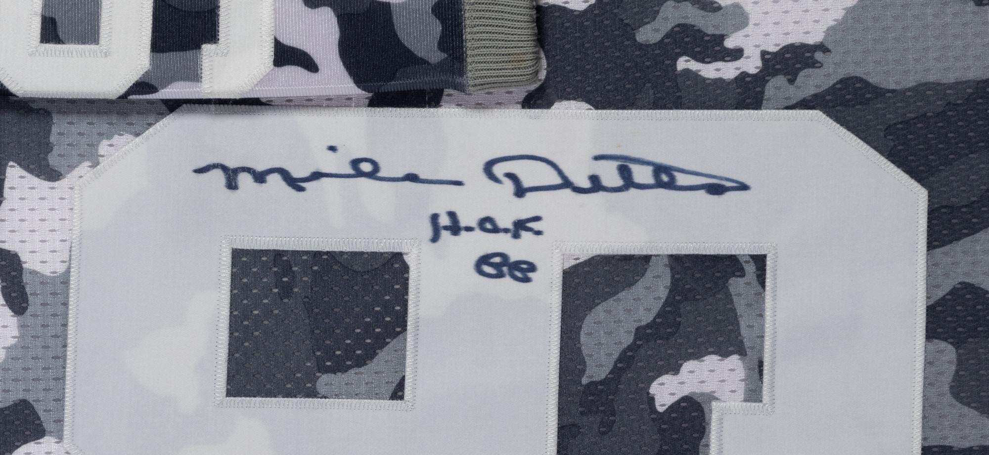A Mike Ditka Chicago White Sox Signed Autograph Ceremonial Baseball Jersey Presentation Formerly Displayed at Mike Ditka's Restaurant