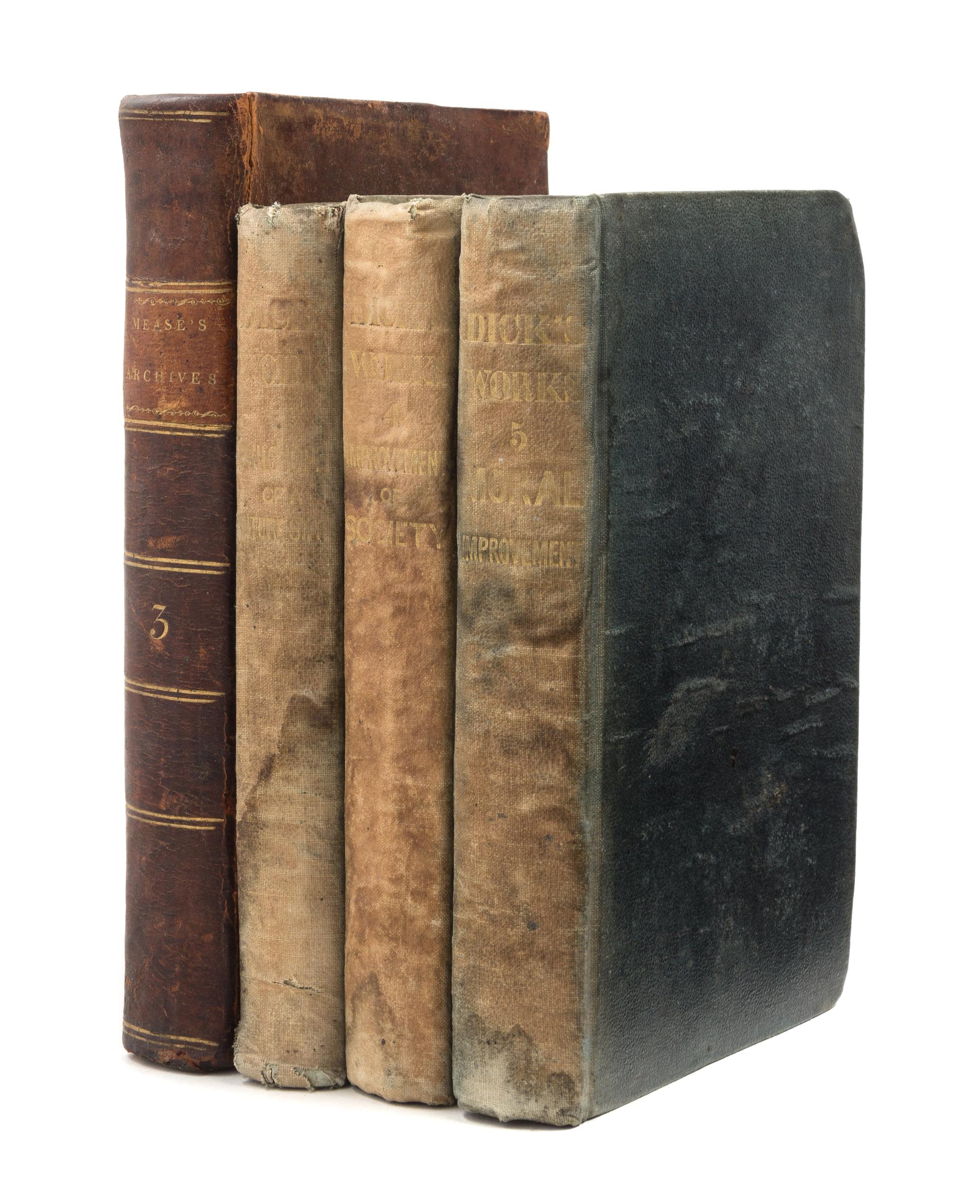 4 volumes from the libraries of George Washington's nephew, Lawrence Augustine Washington, his son, and his daughter.