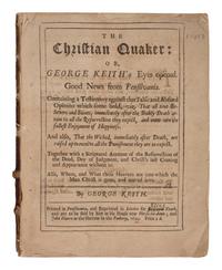 [QUAKERS]. A group of 7 tracts, comprising: