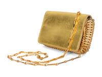 Paco Rabanne Gold Shoulder Bag
