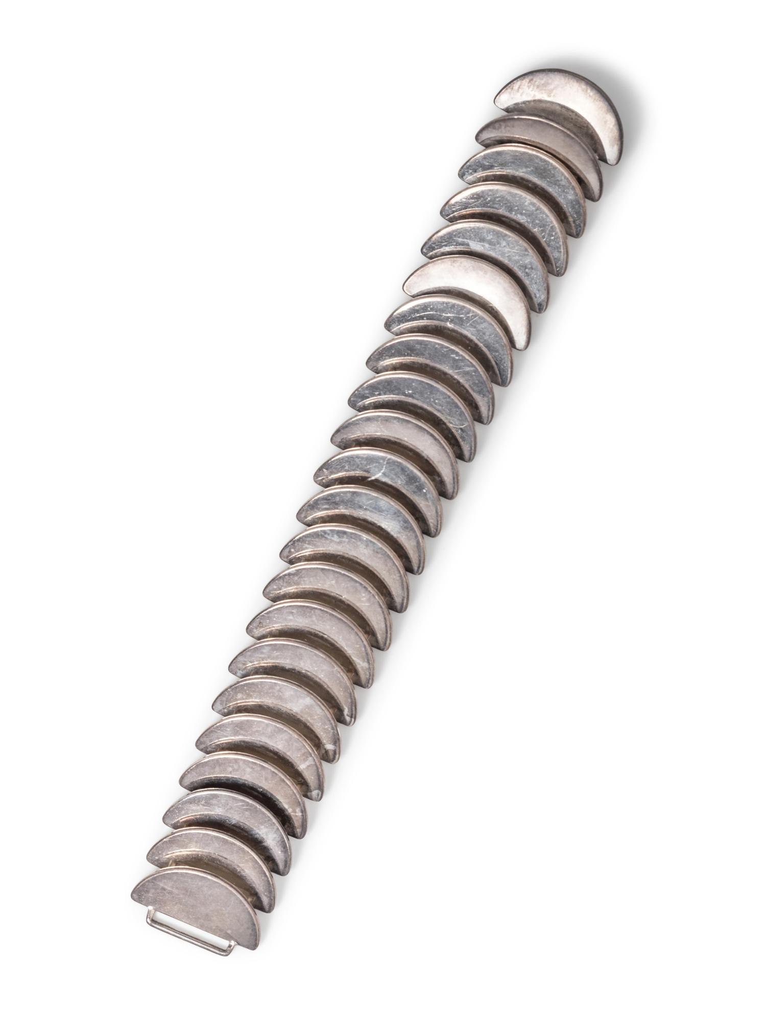 A Sterling Silver Bracelet, Astrid Fog for Georg Jensen,