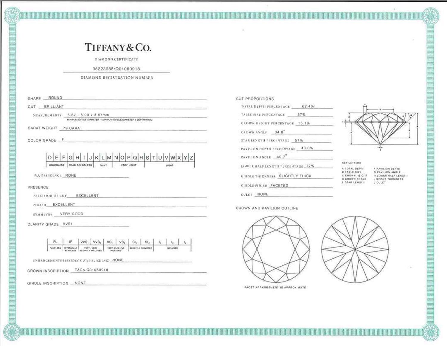 A Pair of Elsa Peretti for Tiffany & Co. Diamond Studs