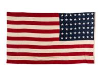 Two 48-Star American Flags