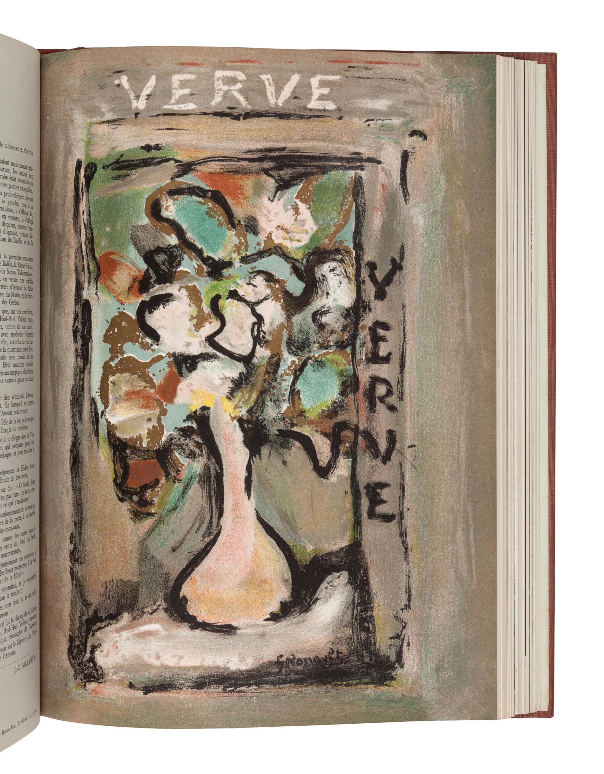 [ARTIST'S BOOK] -- [VERVE]. Verve . Volume I, nos. 2-4. Paris: Tériade, 1938-1939.