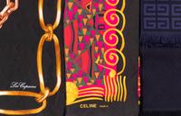 Collection of Ten Designer Scarves, 1980-2010s