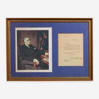[Presidential] Roosevelt, Franklin D., and Harry Truman, and Dwight Eisenhower, et al. Group of 6 Items, signed