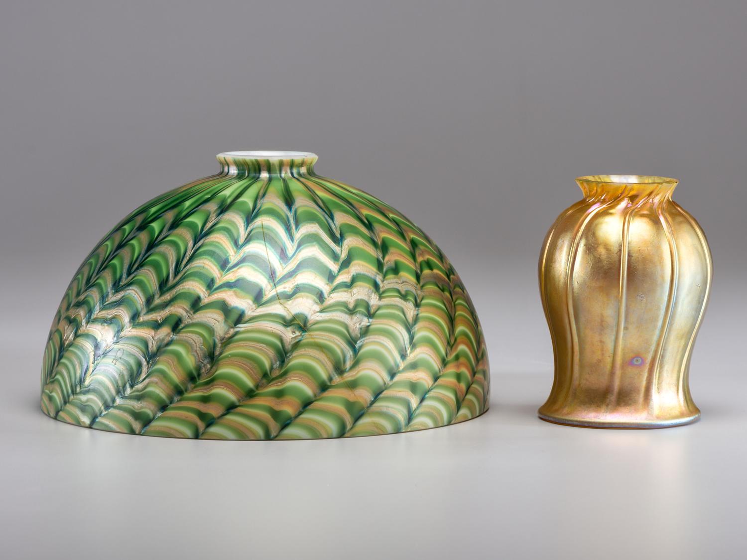 A Lundberg Studios Glass Shade