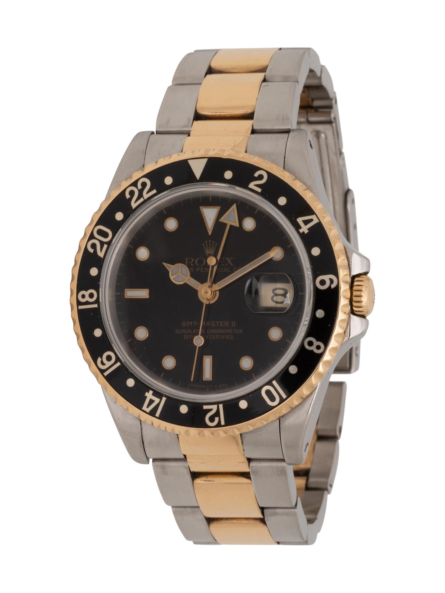 ROLEX, REF. 16713 GMT MASTER II WATCH