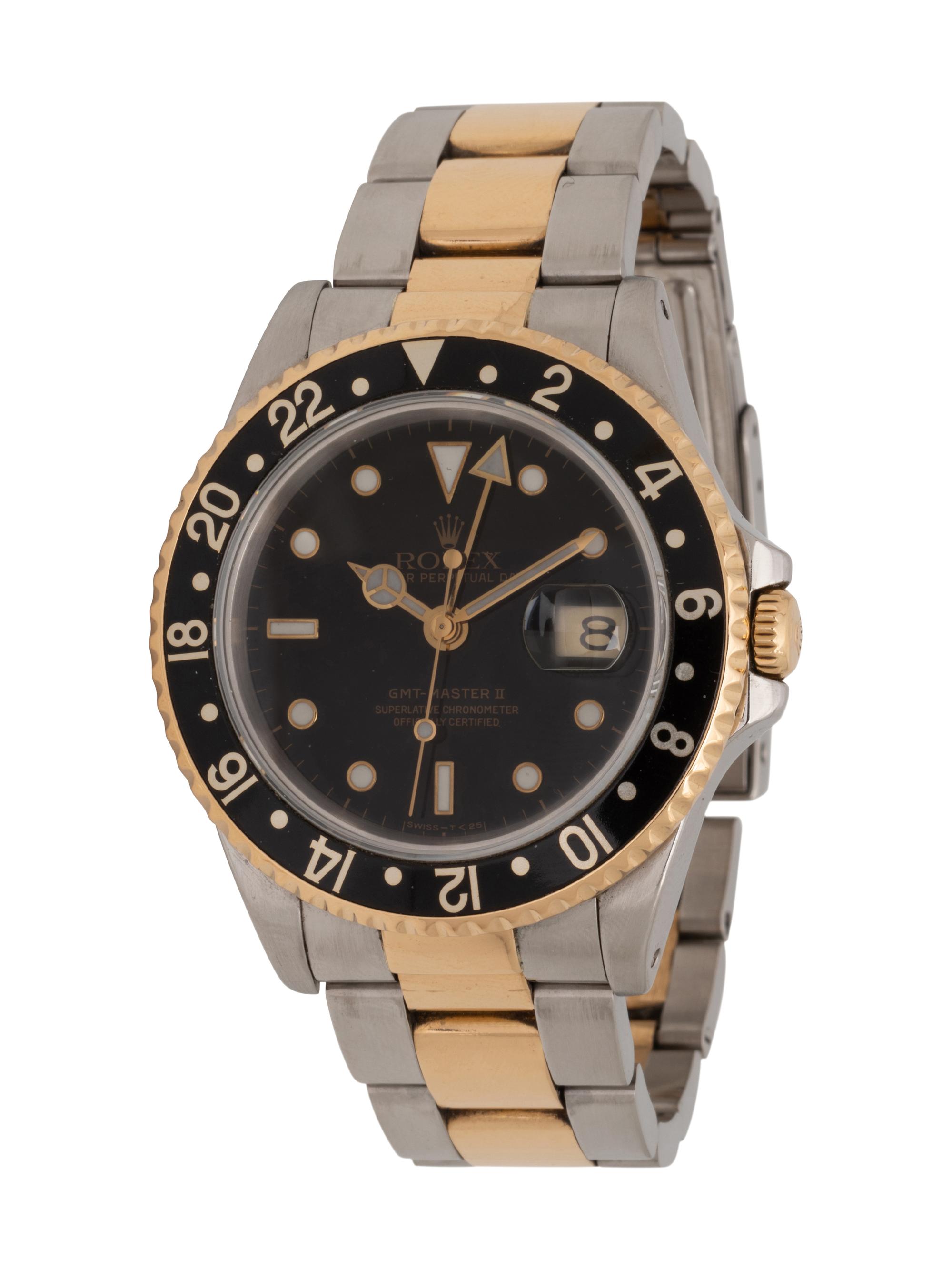 ROLEX, REF. 16713 GMT MASTER II WATCH