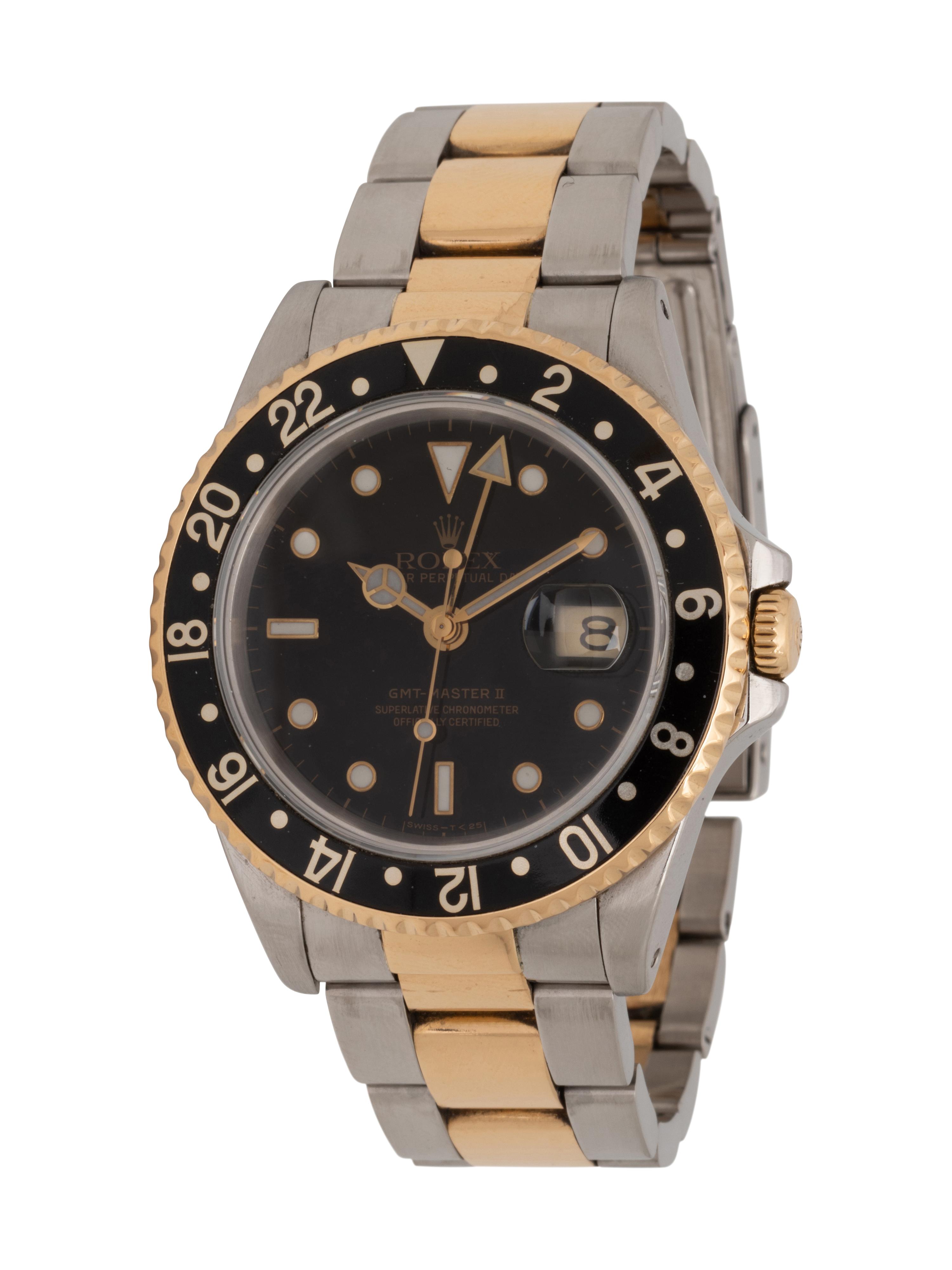 ROLEX, REF. 16713 GMT MASTER II WATCH