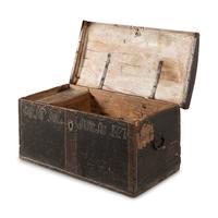 A North European Painted Blanket Chest