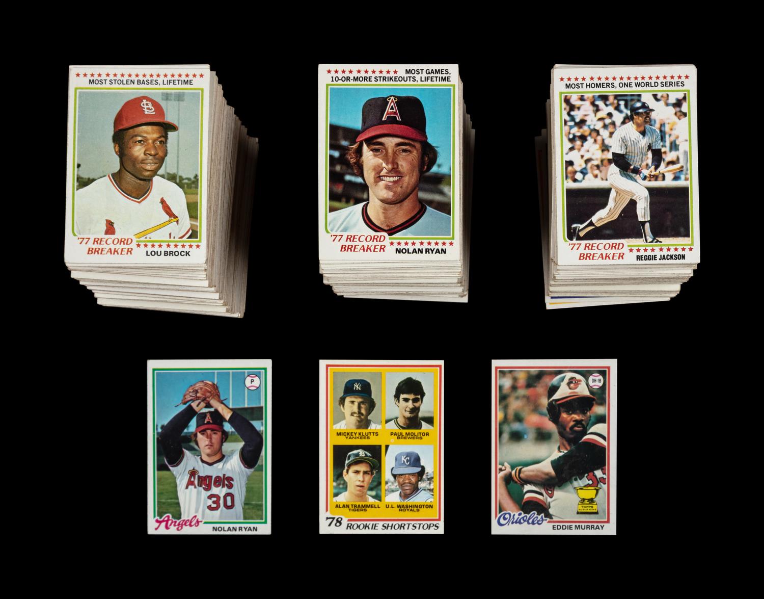 A Complete Set of 1978 Topps Baseball Cards (726/726)