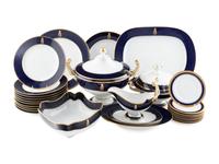 A Czech Porcelain Dinner Service