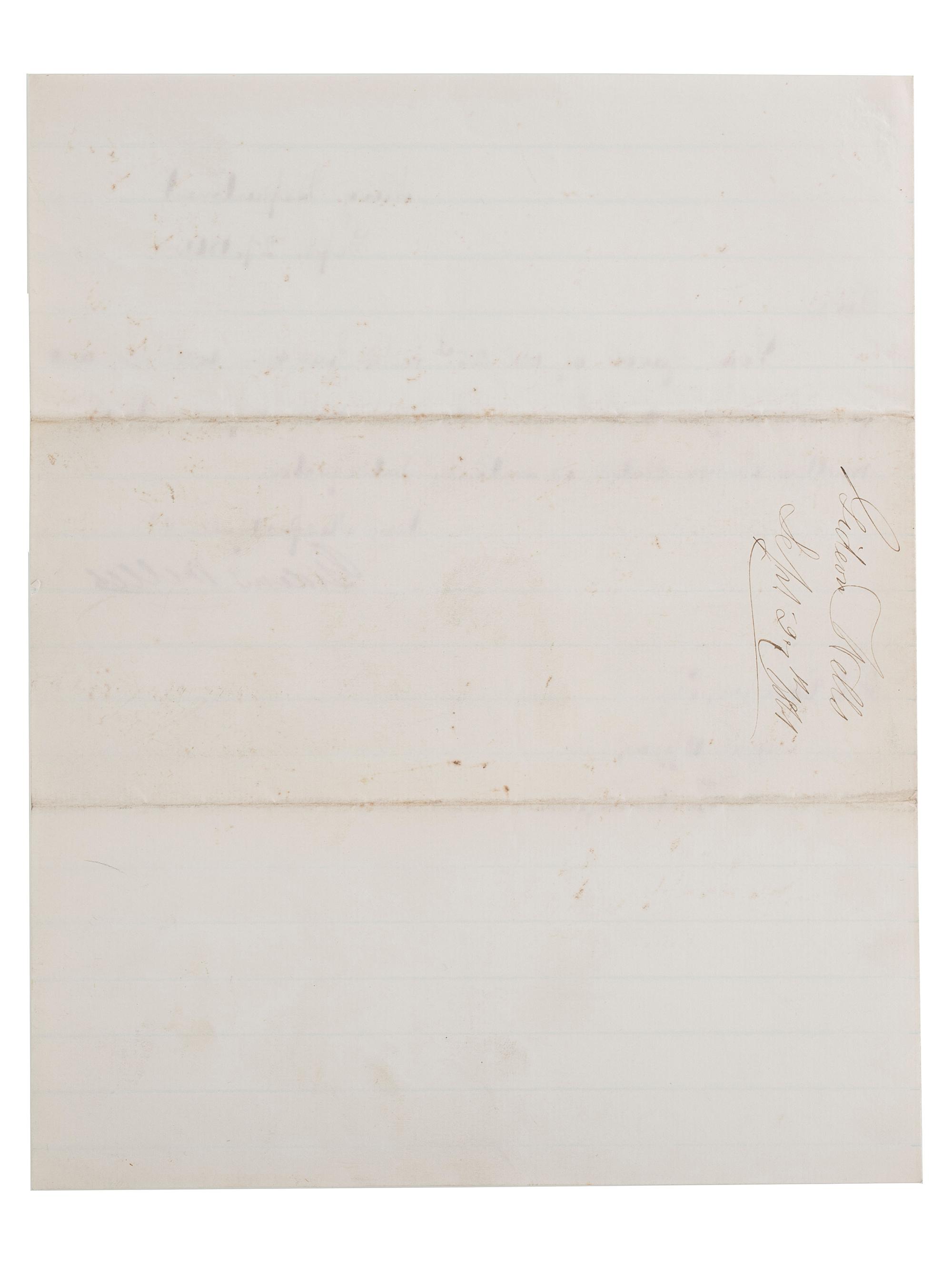 [SLAVERY & ABOLITION] -- [COCKRAN, Francis S. (1814-1886)]. Archive of letters to Maryland abolitionist and Underground Railroad supporter, comprising: