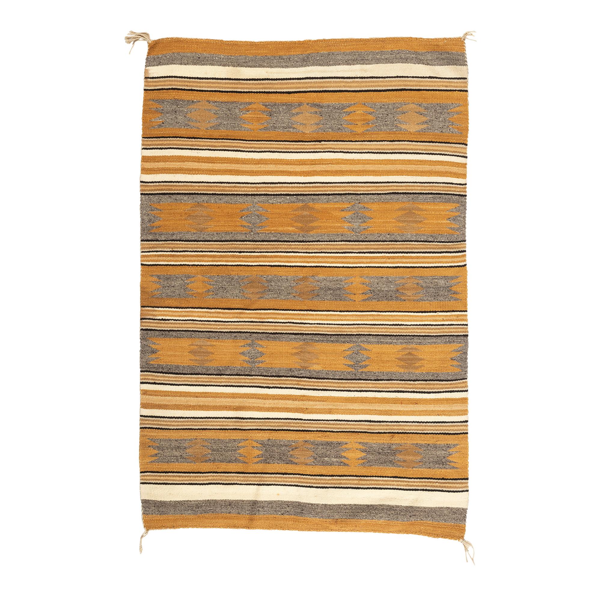 Navajo Wide Ruins Pattern Weaving / Rug
