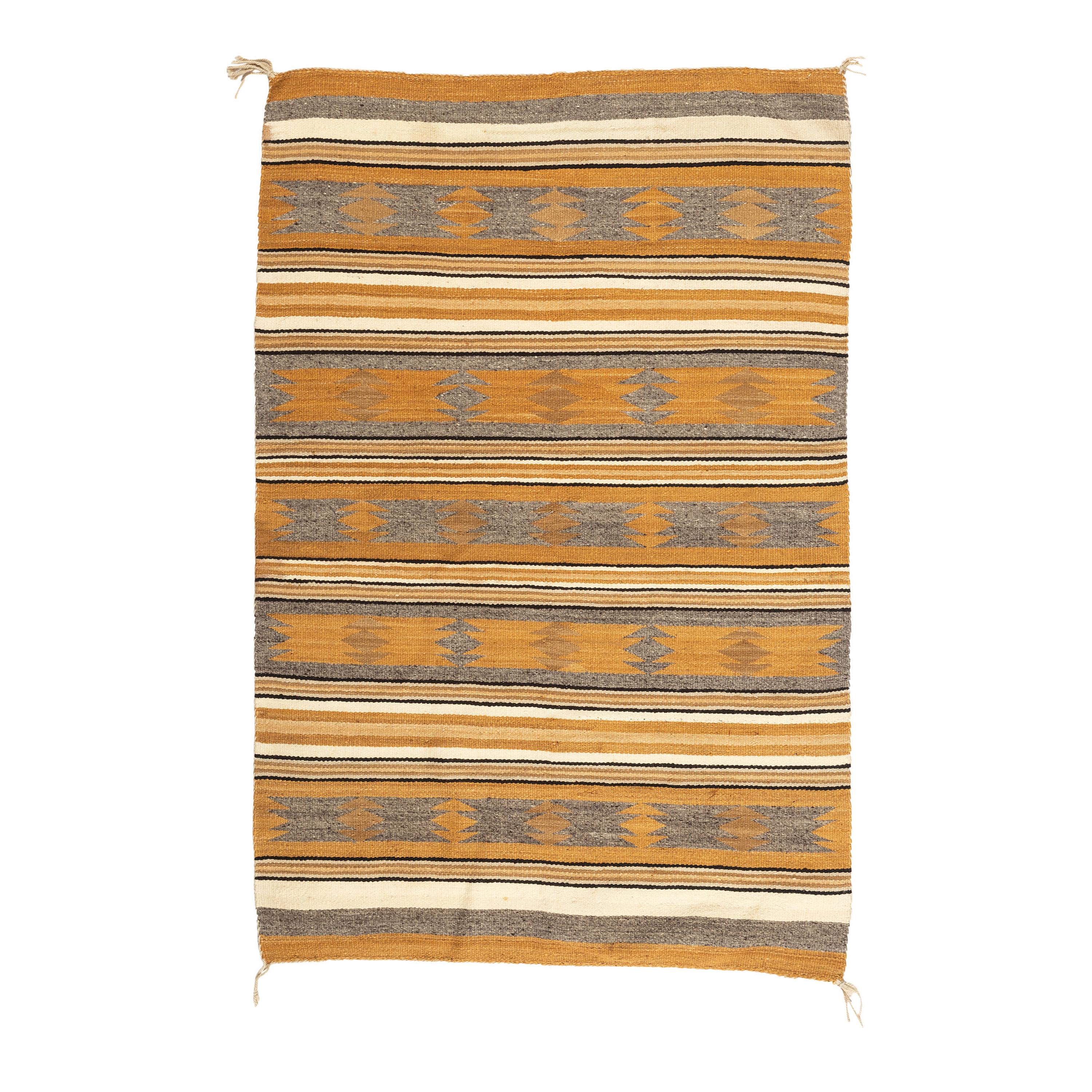 Navajo Wide Ruins Pattern Weaving / Rug
