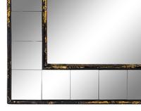 A Contemporary Silvered-Edge Pier Mirror