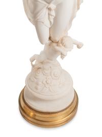 A Pair of Continental Marble Figural Groups