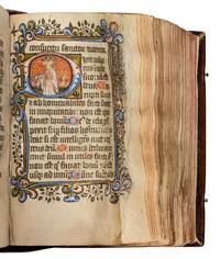 FOLLOWER OF HERMAN SCHEERE (active London, c. 1405-1425) Psalter, Use of Sarum, in Latin, illuminated manuscript on parchment [England, London, c. 1425-35]