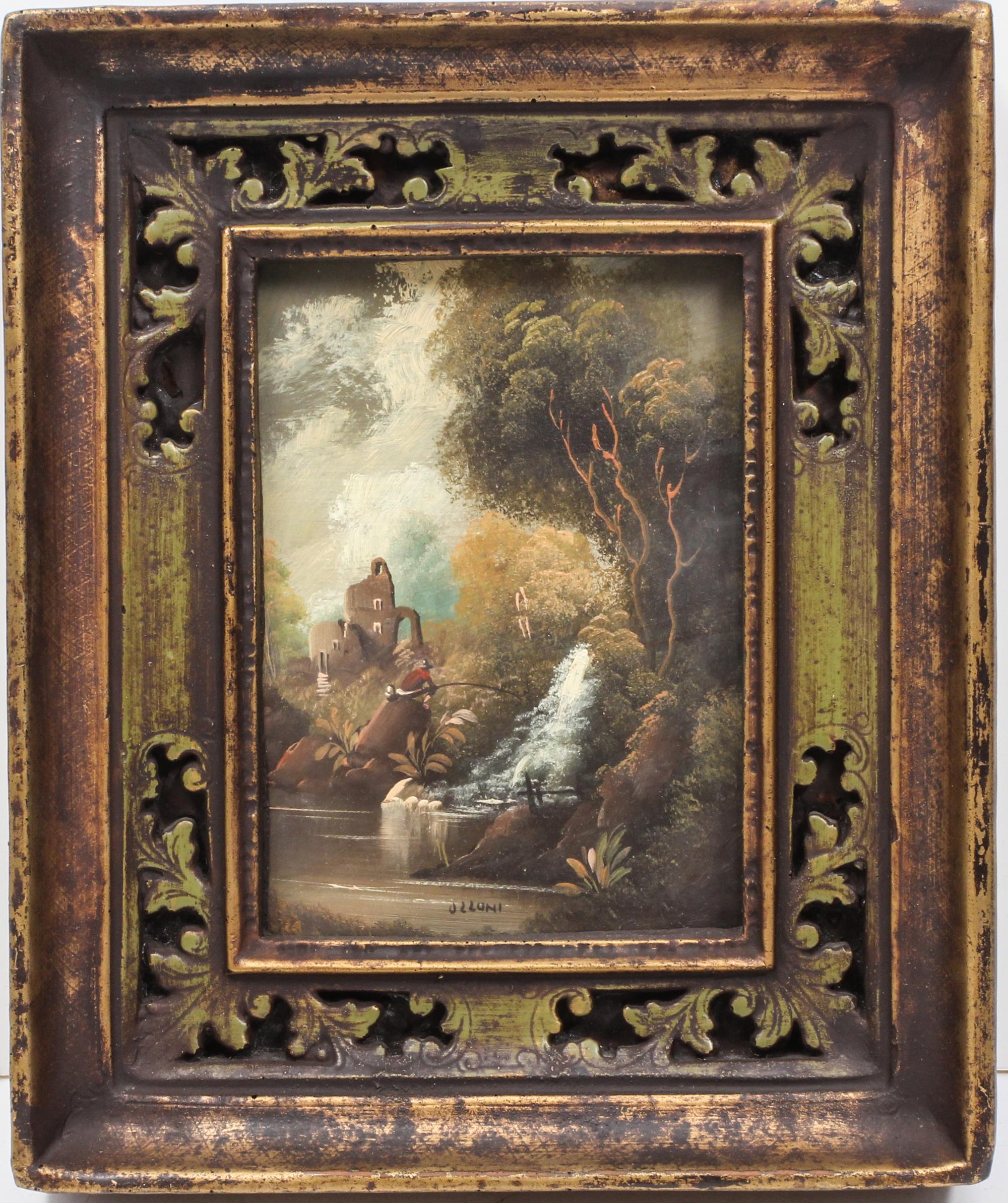 Artist Unknown, (20th century), Fisherman in a Landscape